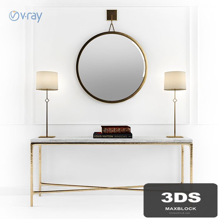 Restoration Hardware Decorative Set