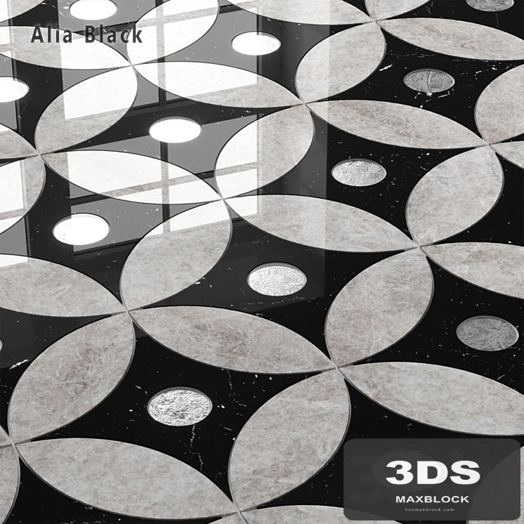 Tile Sicis SiciStone Alia Black