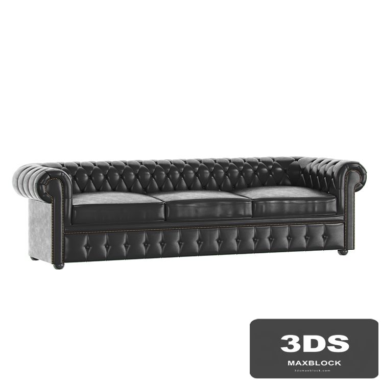 Sofa Bonjur Abajur Sofa Black