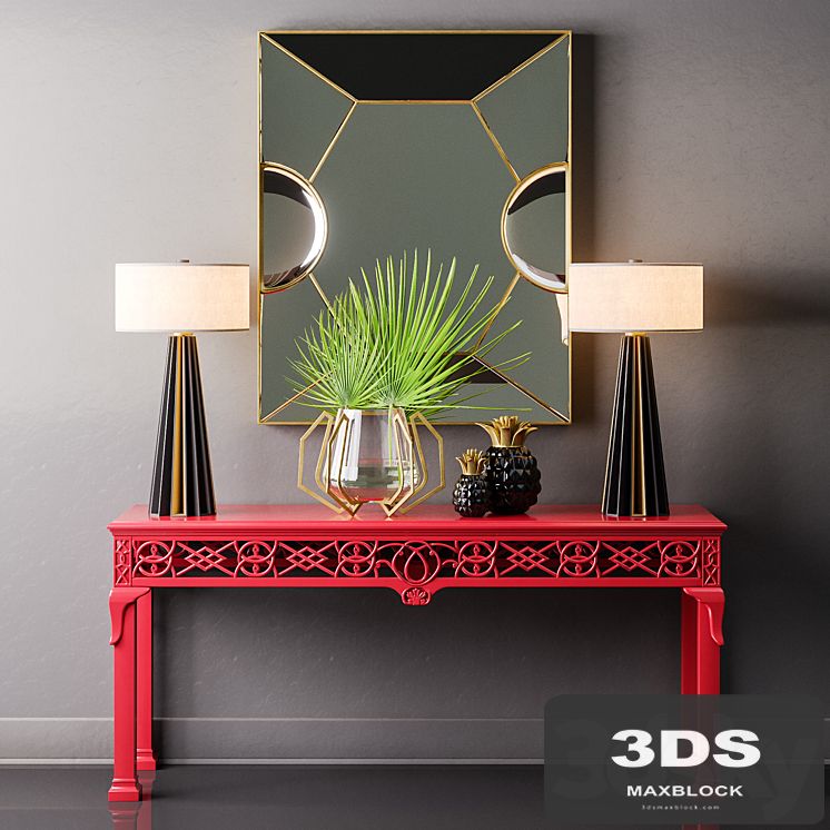 Baker - Irish Chippendale Console
