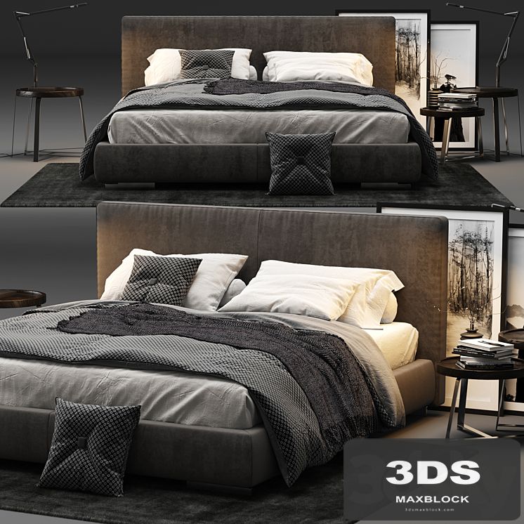 Flexform Magnum Bed