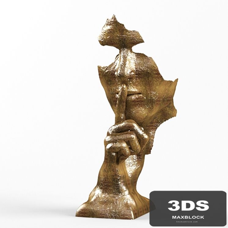 man face statue