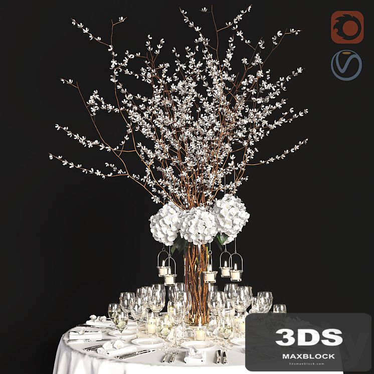 Decor for the festive table