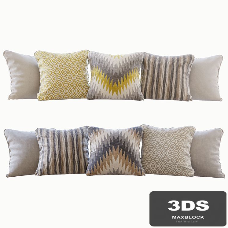A set of pillows Romo 03