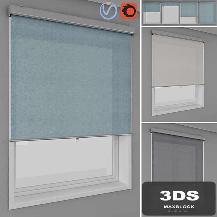 Roller blinds IKEA - TRETUR and window