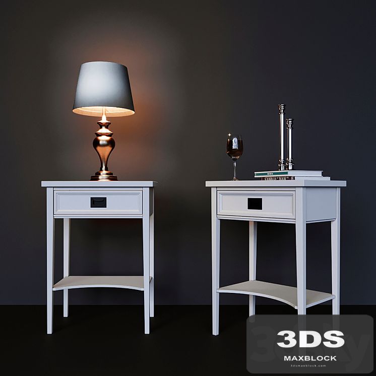 Bedside table Dantone Home Oxford