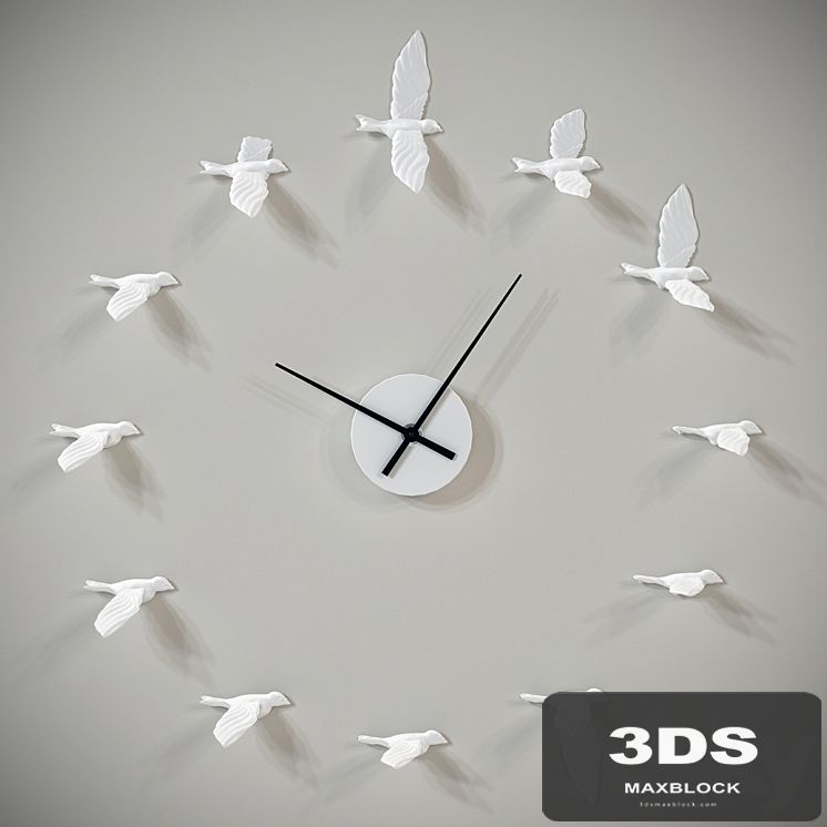 Haoshi_Design_Swallow_X_Clock