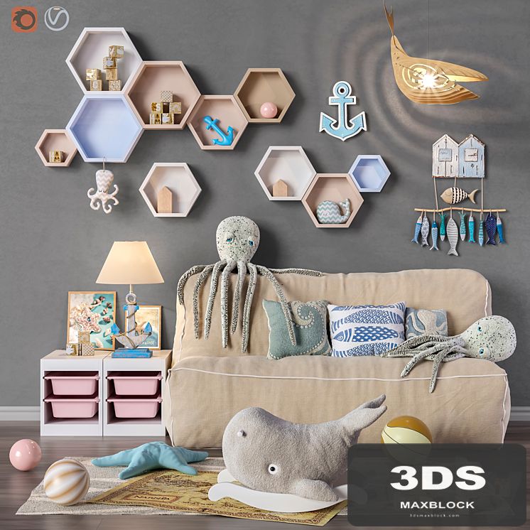 Toys and furniture set 31