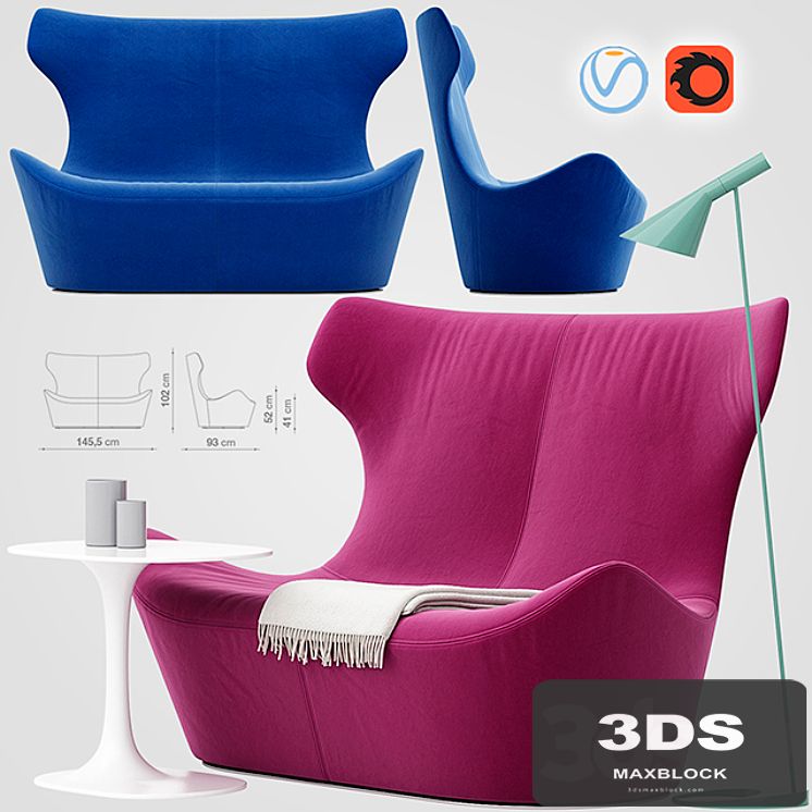 Love Papilio sofa