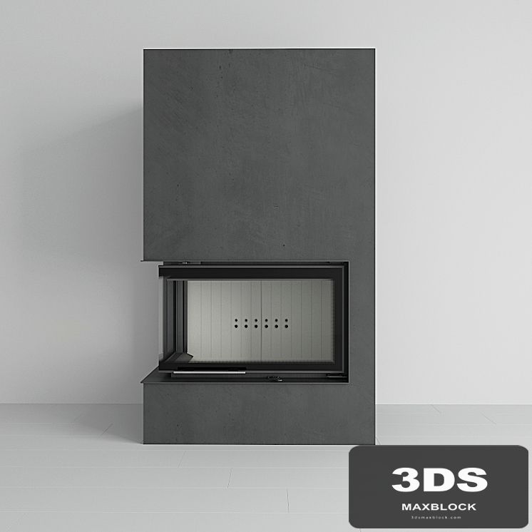 Kratki - Water fireplace MBO PW 15 left BS