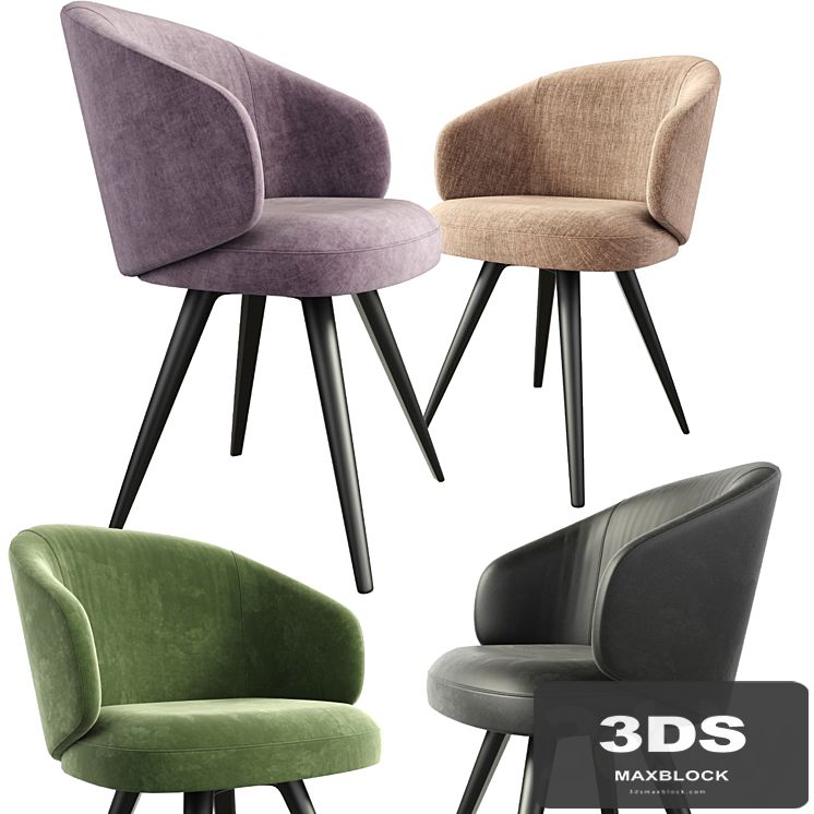 Lema Dining Chair With Solid Base