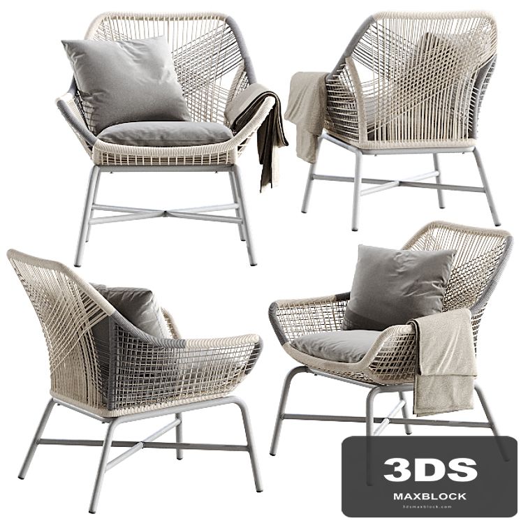 westelm Huron Outdoor Small Lounge Chair