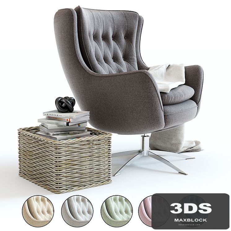 Pottery Barn Wells Armchair