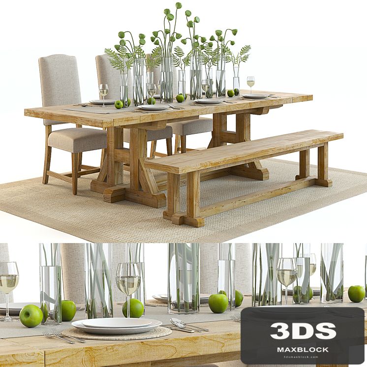 Pottery Barn Stafford Set 2