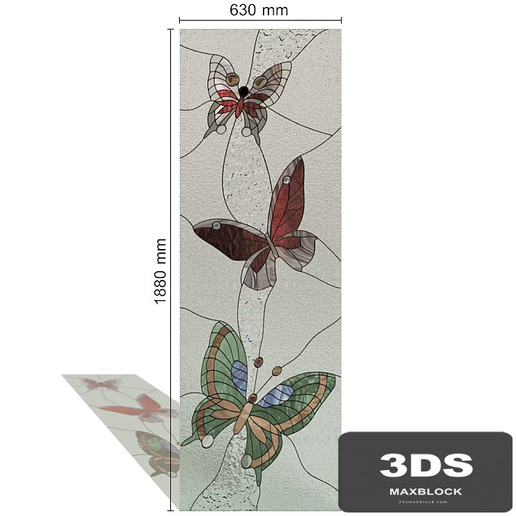 Stained glass Butterfly