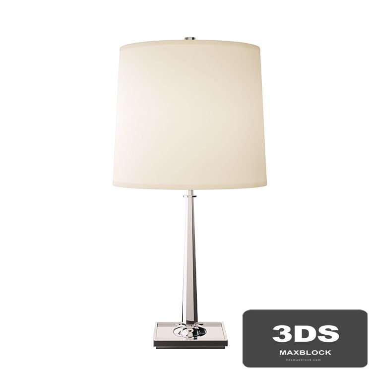 Modern Petal Desk Lamp In Soft Silver
