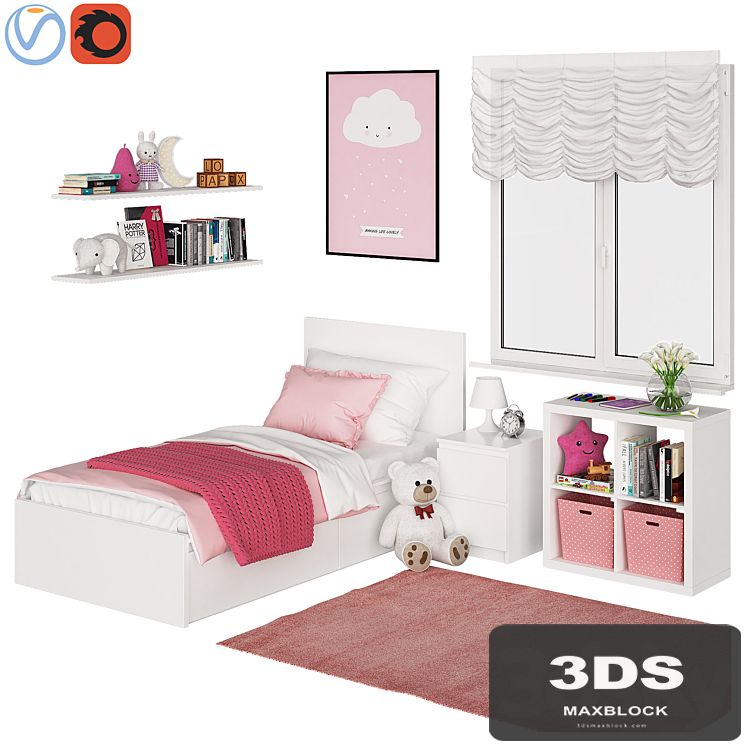 Universal children room Pink
