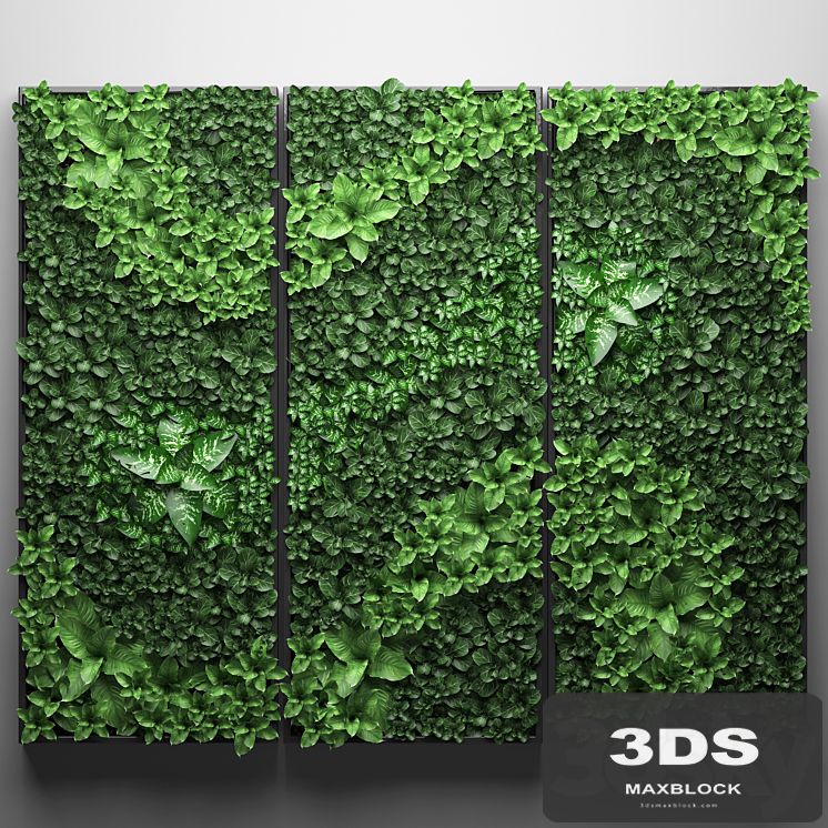 Vertical garden 20. Landscaping, painting, phytowall, phytomodule, wall decor