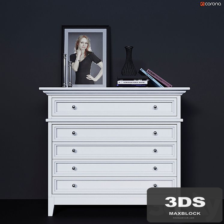 Chest of drawers with drawers Dantone Home