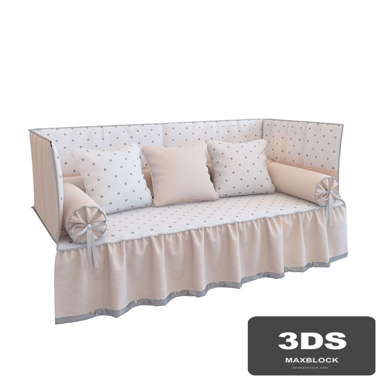 Bed for a cot "Micuna Anastasia" 01
