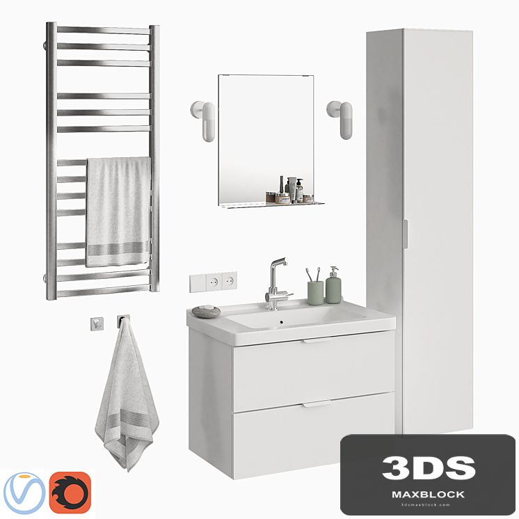 Ikea Godmorgon set 3