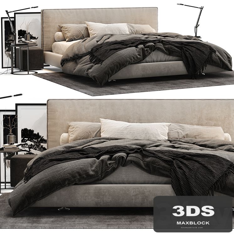 B & B Italia Richard Bed