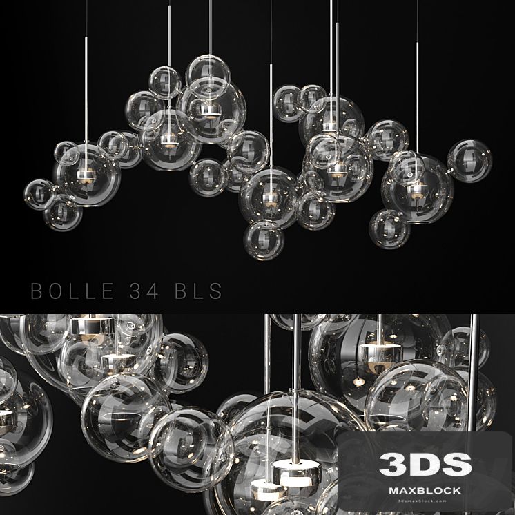 Giopato & Coombes Bolle 34 Bubble 2 CLEAR / SILVER