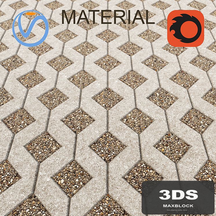 Lawn grating stones