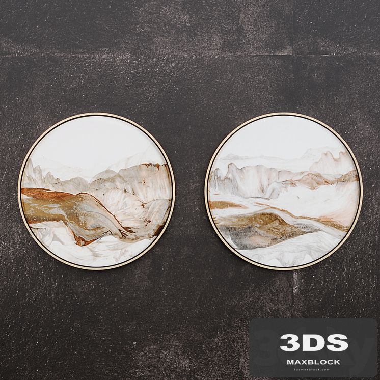 Yang Dongping's Circle Earth I and Circle Earth II John-Richard Collection