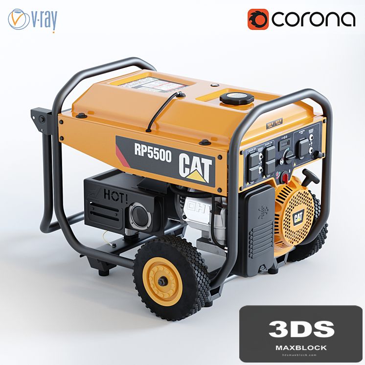 Portable generator CAT RP 5500