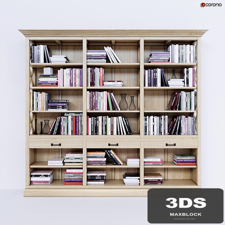 Showcase-library Arizona 260 cm