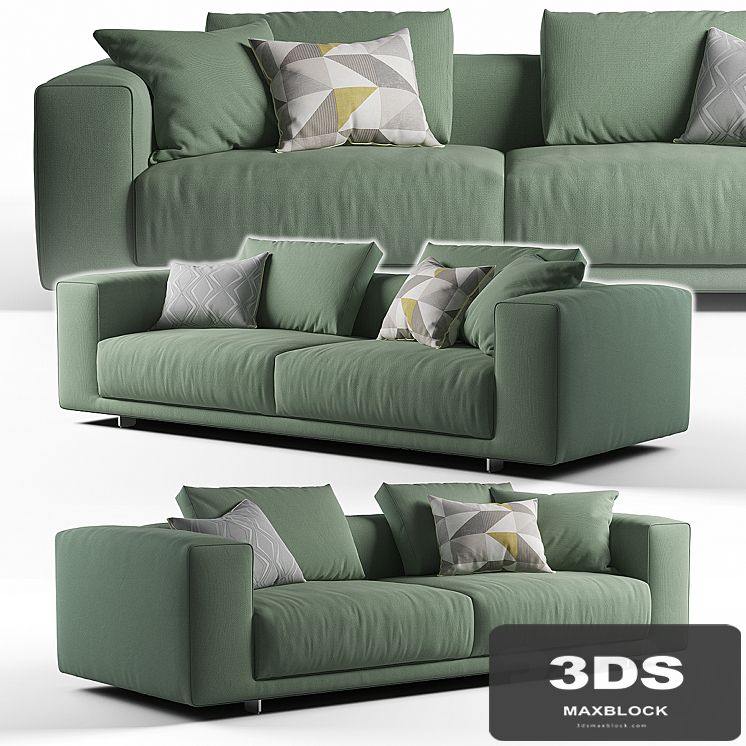 Moss sofa Cor