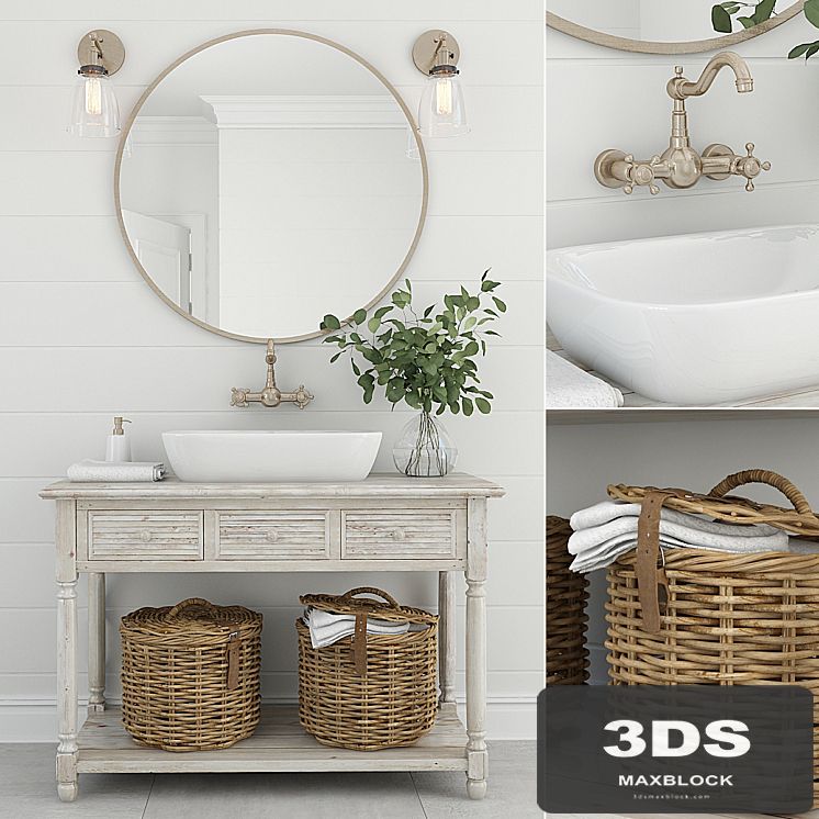 Furniture and decor for bathrooms 10