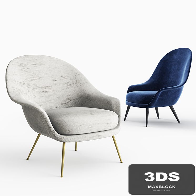 Viaduct Bat Lounge Chair
