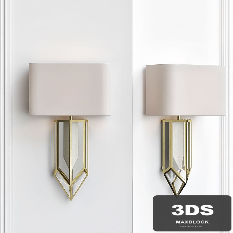 Baker Selenite Sconce
