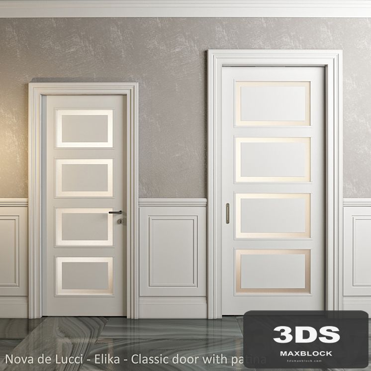 Classic doors and panels - Nova de Lucci - Elika
