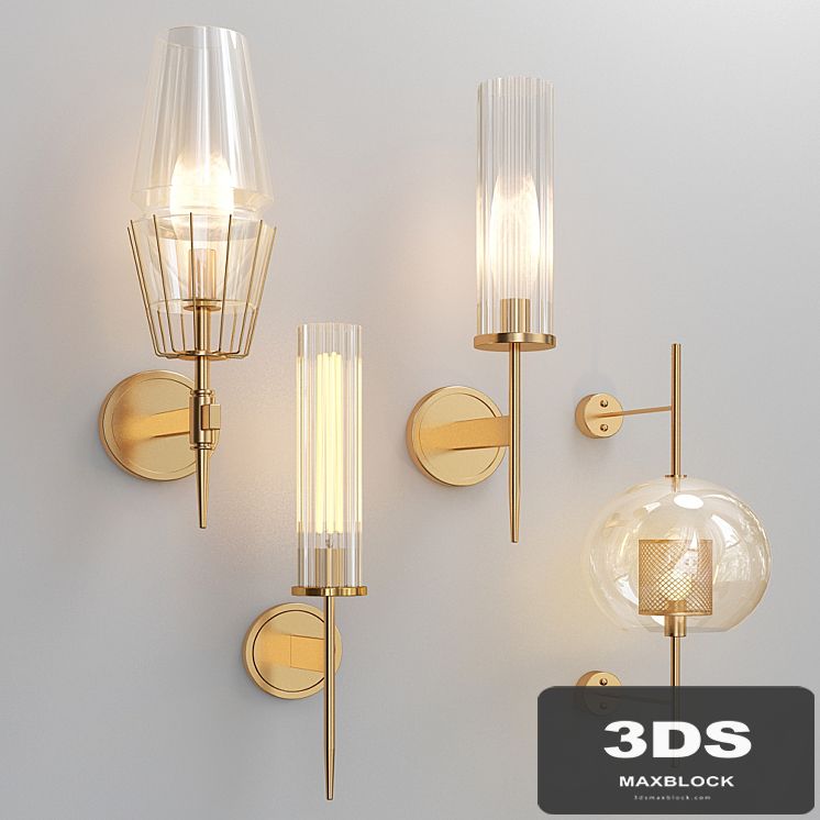 Four Nice Wall Lights_2