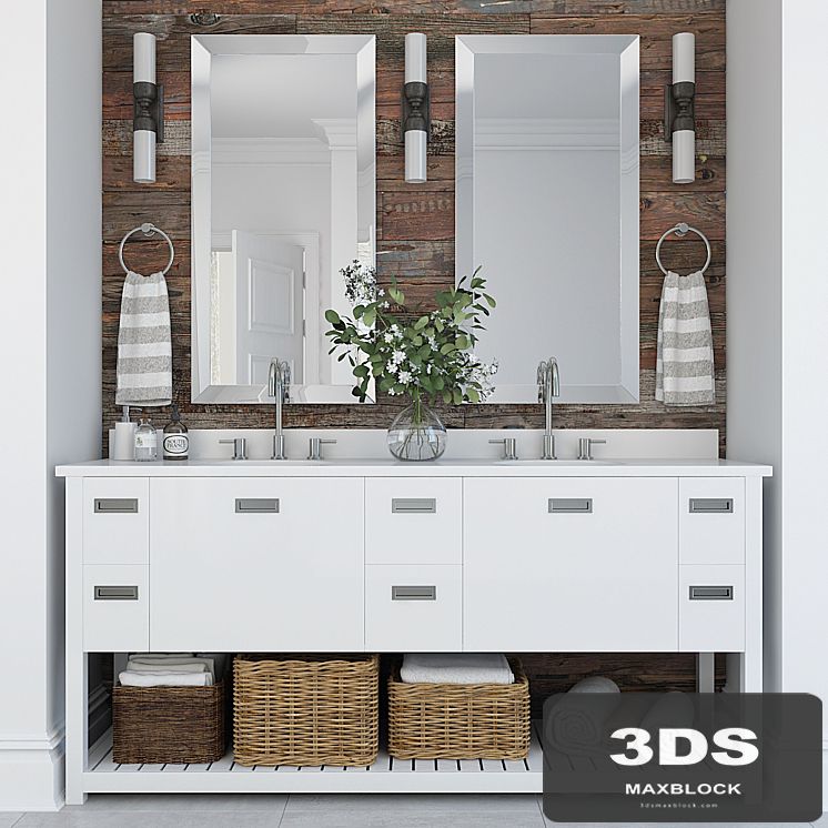 Furniture and decor for bathrooms 11