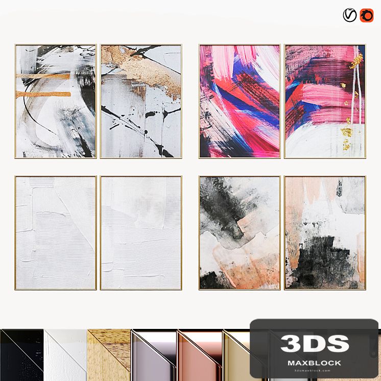 Poster Set "AH Abstract"