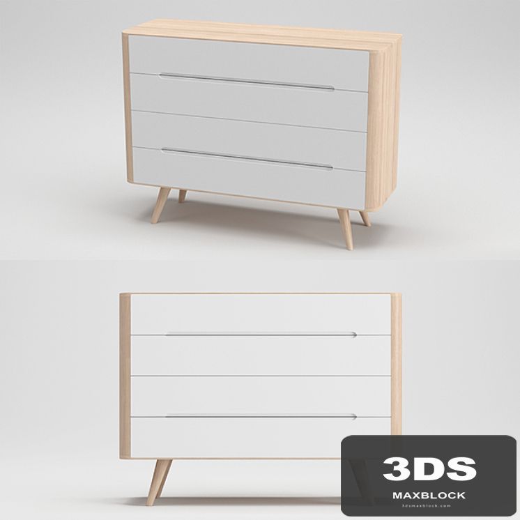Gazzda Ena Two Chest of Drawers