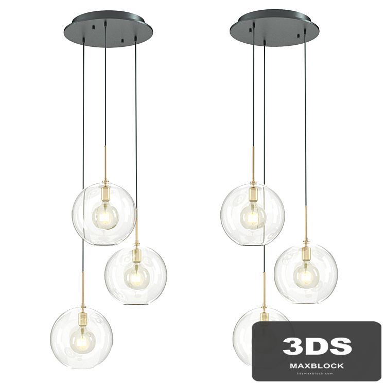 Chandelier Tango 3 light 112633 Eichholtz