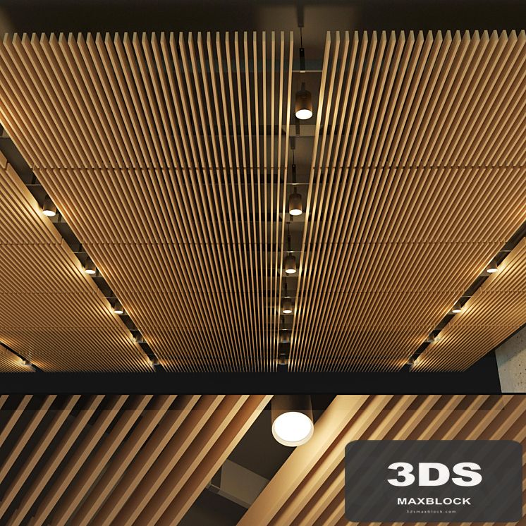 Suspended ceiling rack. 14
