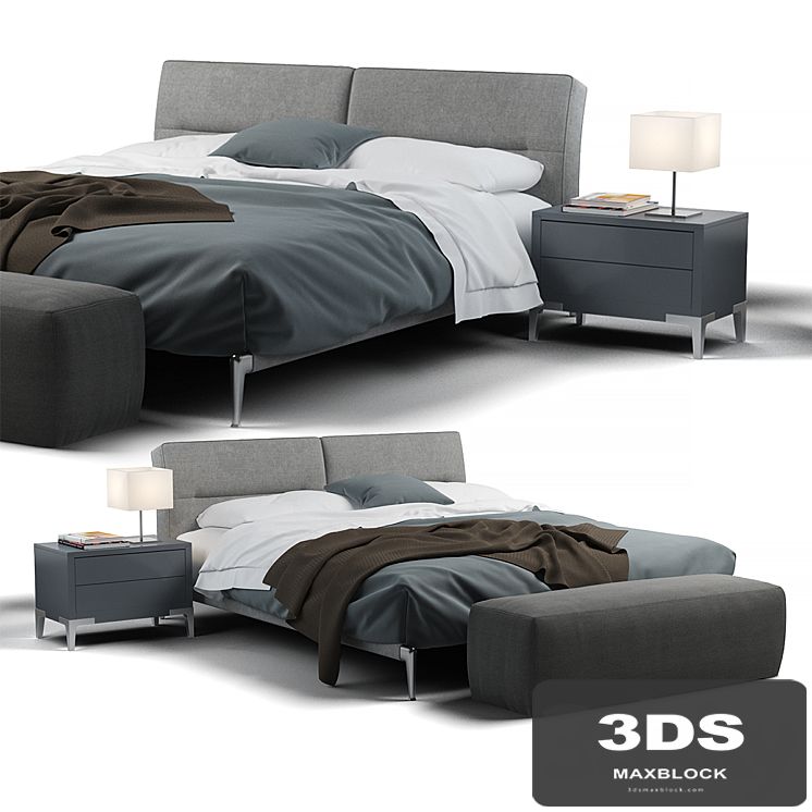 Adda Bed Flexform