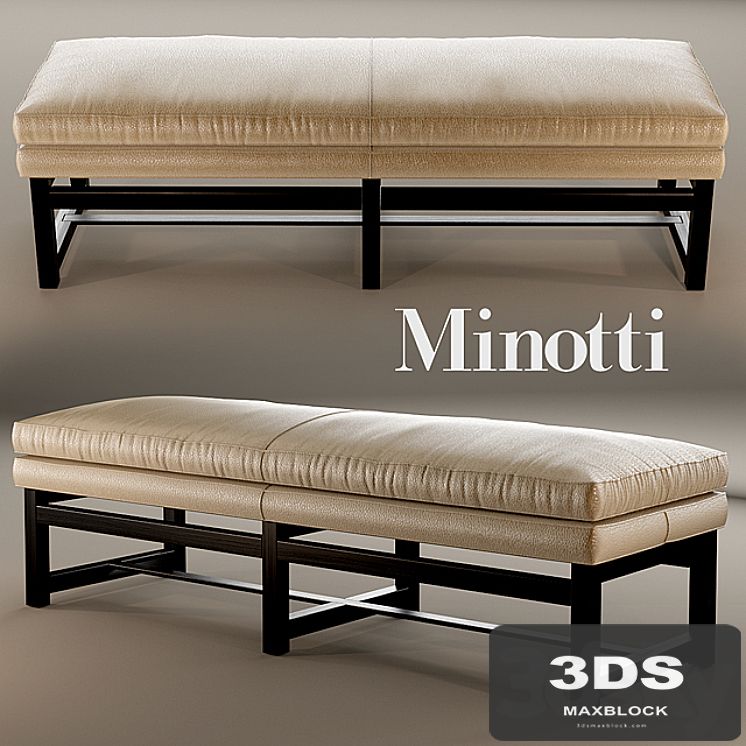 Bench minotti flynt bench