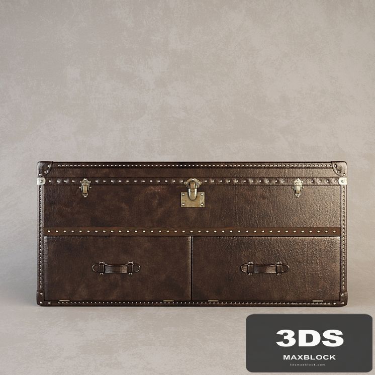 RH Mayfair Steamer Trunk Media