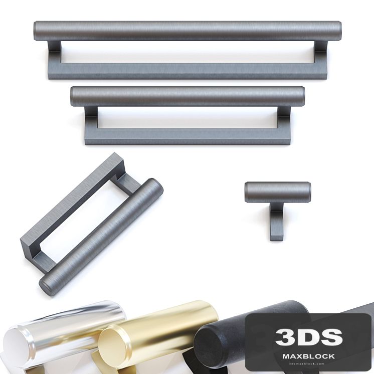 KNOB HOUSE - furniture handles Set 4