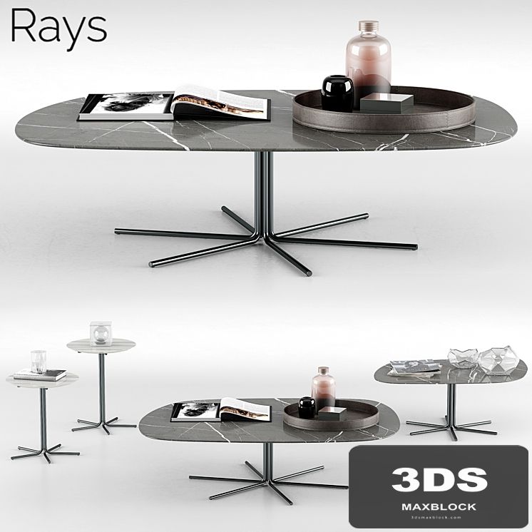 Minotti Rays Coffee Tables