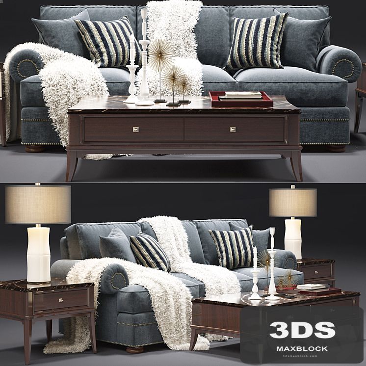 Thomasville_Ashby Sleeper Sofa