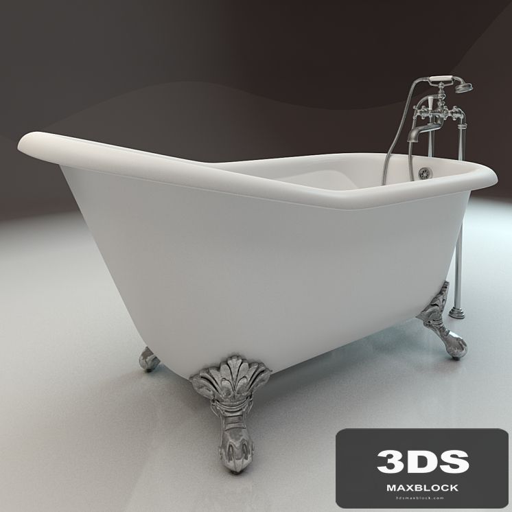 claw-foot bathtub Recor Slipper