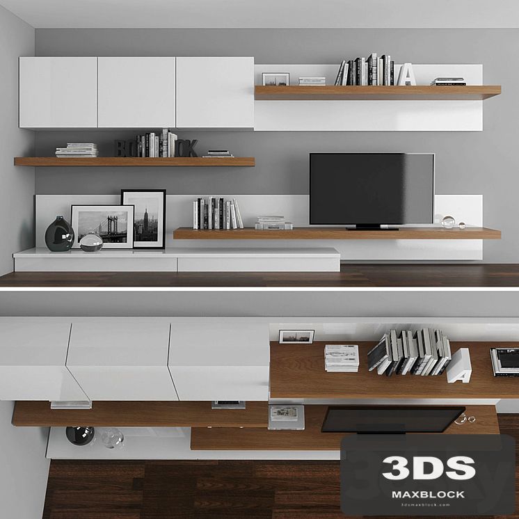 TV stand set 013